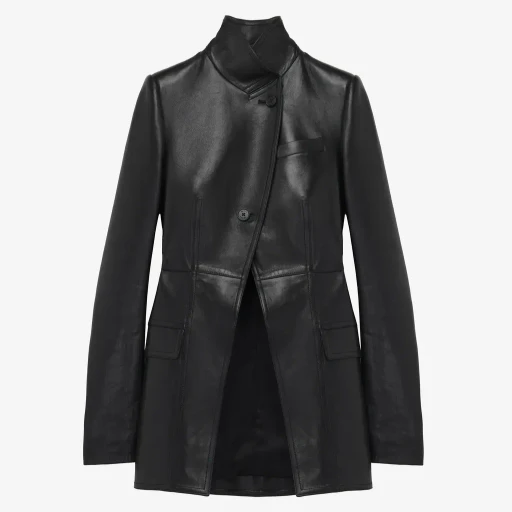 Cutaway Leather Jacket