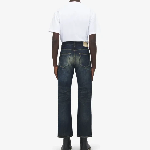 Darted Denim Jeans