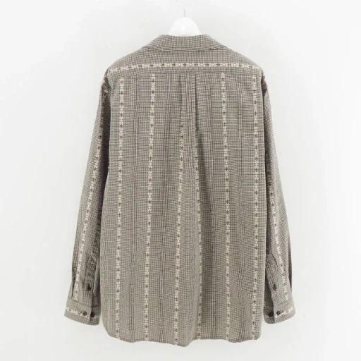 Dobby Open Collar Shirt