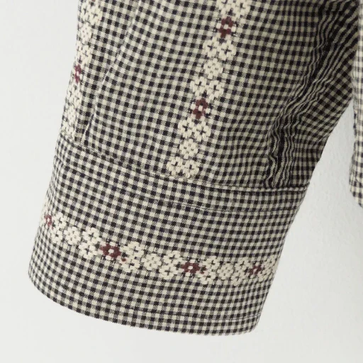 Dobby Open Collar Shirt