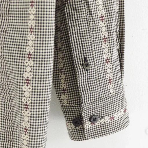 Dobby Open Collar Shirt