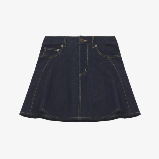 Denim Mini Skirt