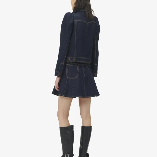 Denim Mini Skirt