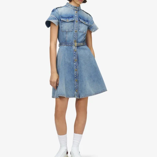Denim Mini Dress