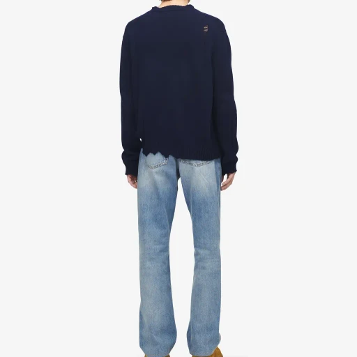 Distressed Skull Jumper