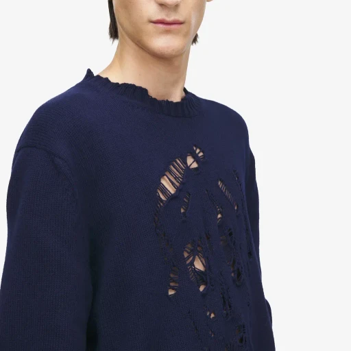 Distressed Skull Jumper