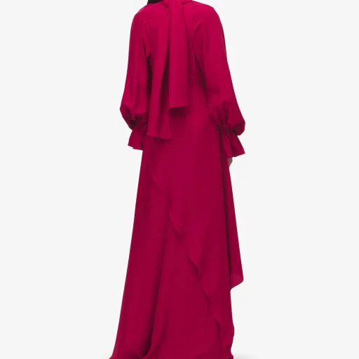 Draped Evening Dress