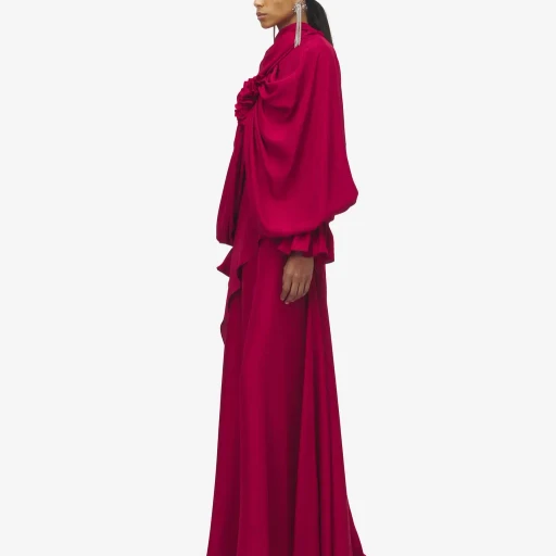 Draped Evening Dress