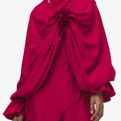 Draped Evening Dress