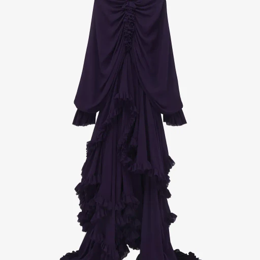 Draped Evening Dress