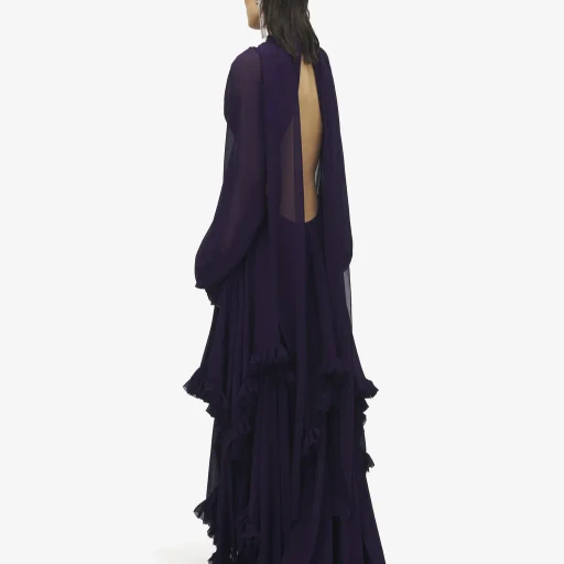 Draped Evening Dress
