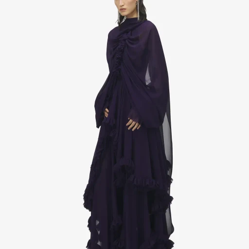 Draped Evening Dress