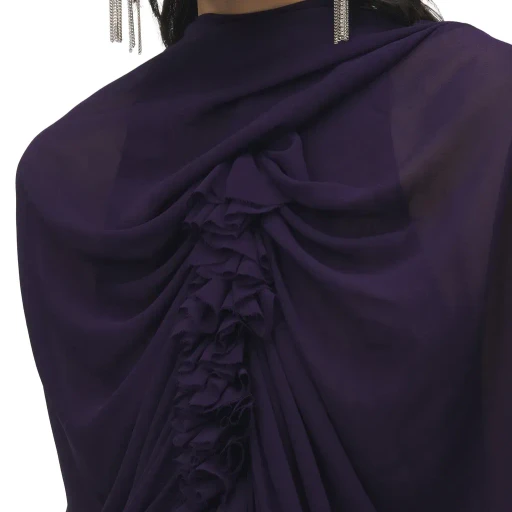 Draped Evening Dress
