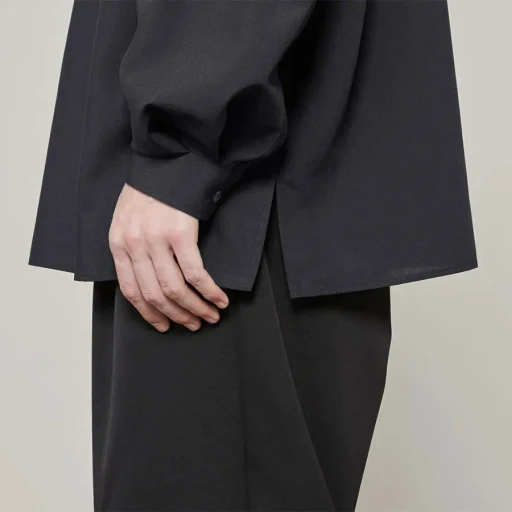 Reracs Side Zip Pullover Shirt
