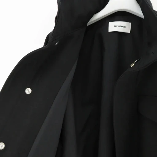 Reracs Brushed Back Satin M-65 Field Jacket