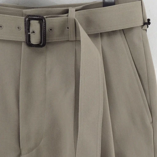 Reracs Super Twill S+S The Slacks Belted 2Tuck