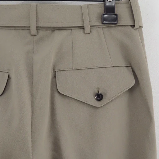 Reracs Super Twill S+S The Slacks Belted 2Tuck