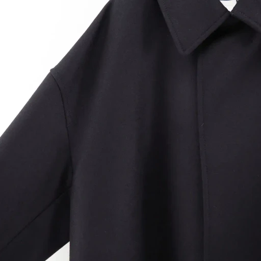 Reracs Super140 Light Melton The Bal Collar Coat