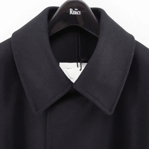 Reracs Super140 Light Melton The Bal Collar Coat