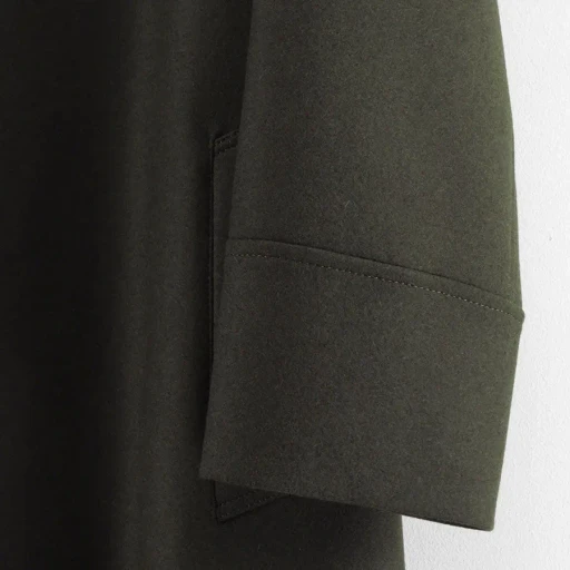 Reracs Super140 Light Melton The Bal Collar Coat