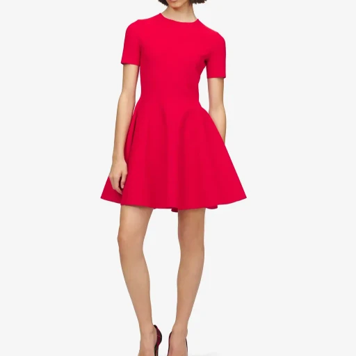 Fit And Flare Mini Dress