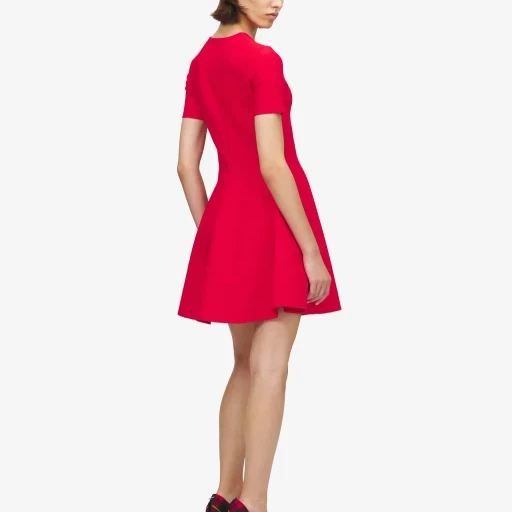 Fit And Flare Mini Dress