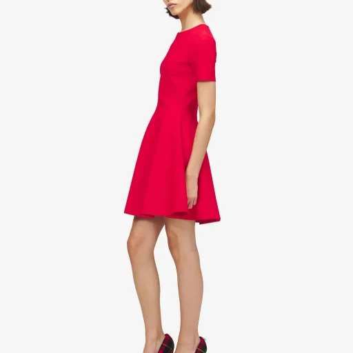 Fit And Flare Mini Dress