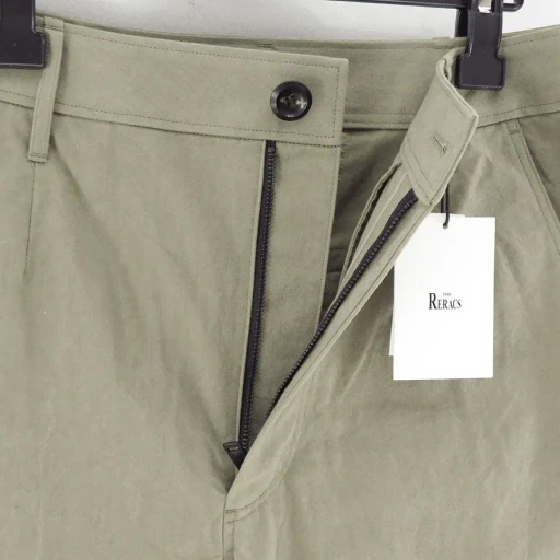 Reracs Royal Buff Cloth Wide Ballel Pants