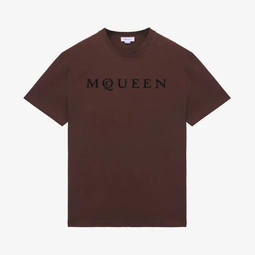 Flocked Mcqueen Logo T-Shirt