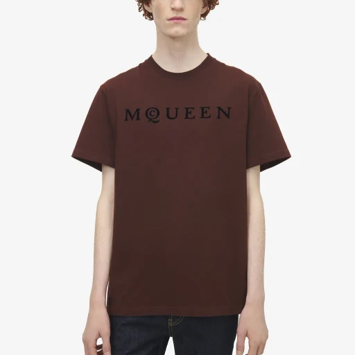 Flocked Mcqueen Logo T-Shirt