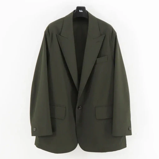 Reracs Wool/Pe Micro Mini Lipstop The Jacket Cardigan Feeling