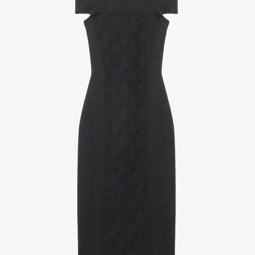 Floral Jacquard Pencil Dress