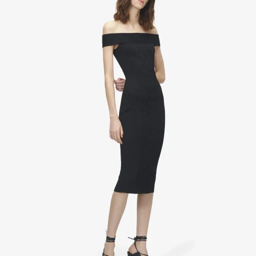 Floral Jacquard Pencil Dress