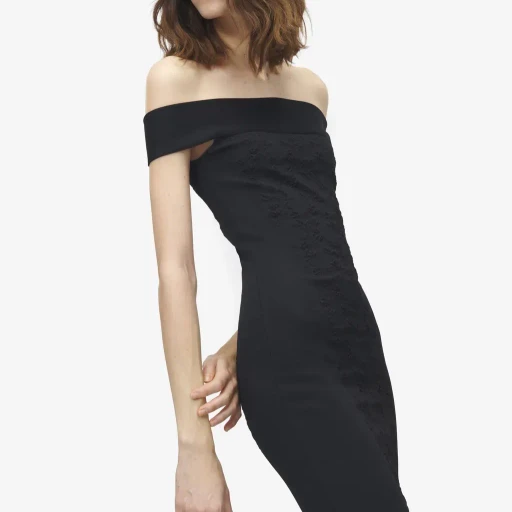 Floral Jacquard Pencil Dress