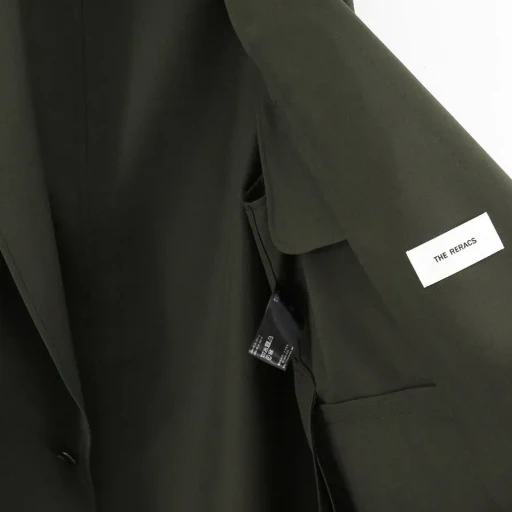 Reracs Wool/Pe Micro Mini Lipstop The Jacket Cardigan Feeling