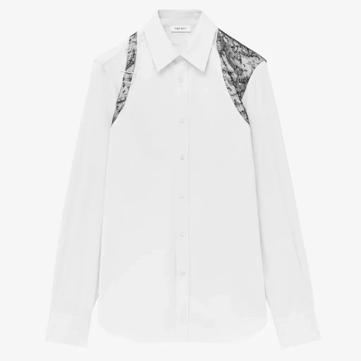 Floral Lace Harness Shirt