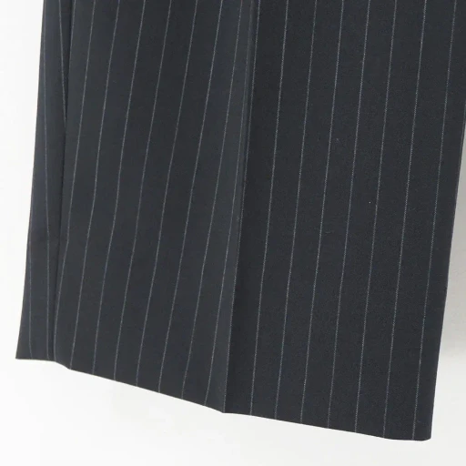 Reracs Worsted High Count Twill The Slacks Belted 2 Tuck