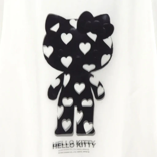 Black Kitty Heart
