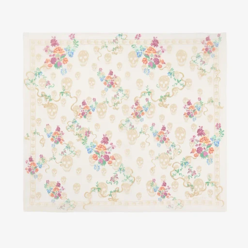 Floral Skull Scarf
