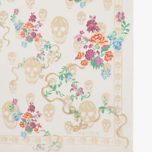 Floral Skull Scarf