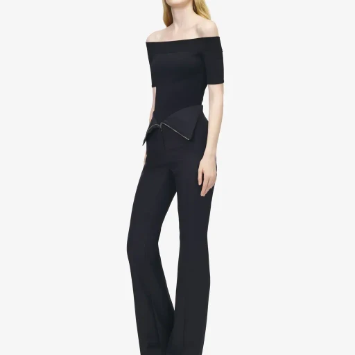 Fold Over Waist Trousers