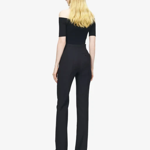 Fold Over Waist Trousers