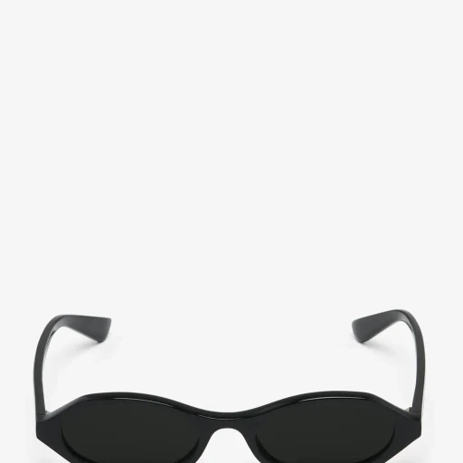 Geometric Oval Sunglasses