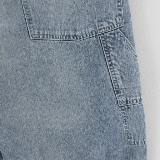 Faded Light Denim Painter Pants