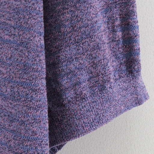Melange Slub Yarn Knit P/S