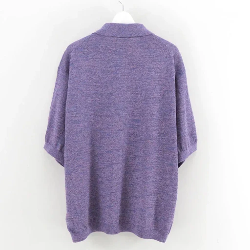 Melange Slub Yarn Knit P/S