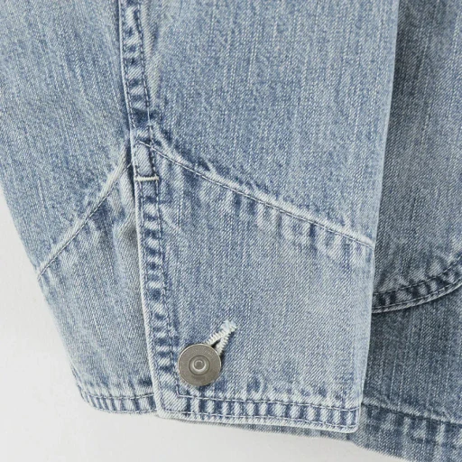 Faded Light Denim Coverall