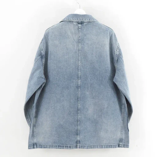 Faded Light Denim Coverall