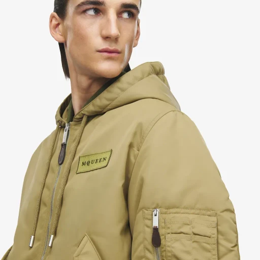 Hooded Nylon Jacket