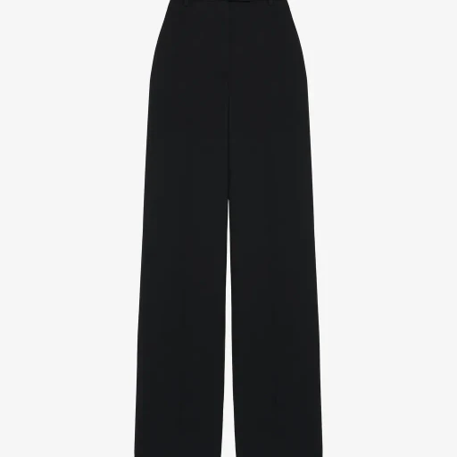 High-Waisted Tailored Trousers